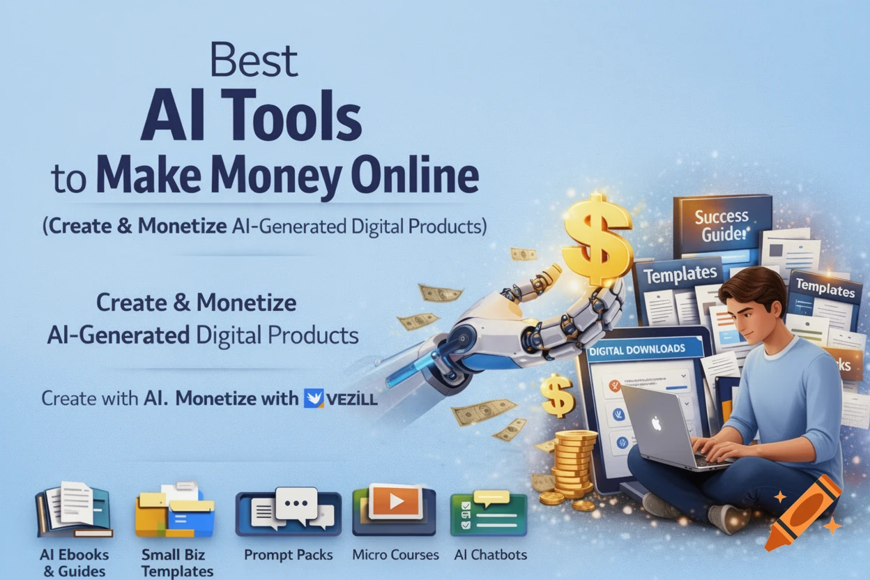 AI technology helping people make money online AI technology helping people make money online