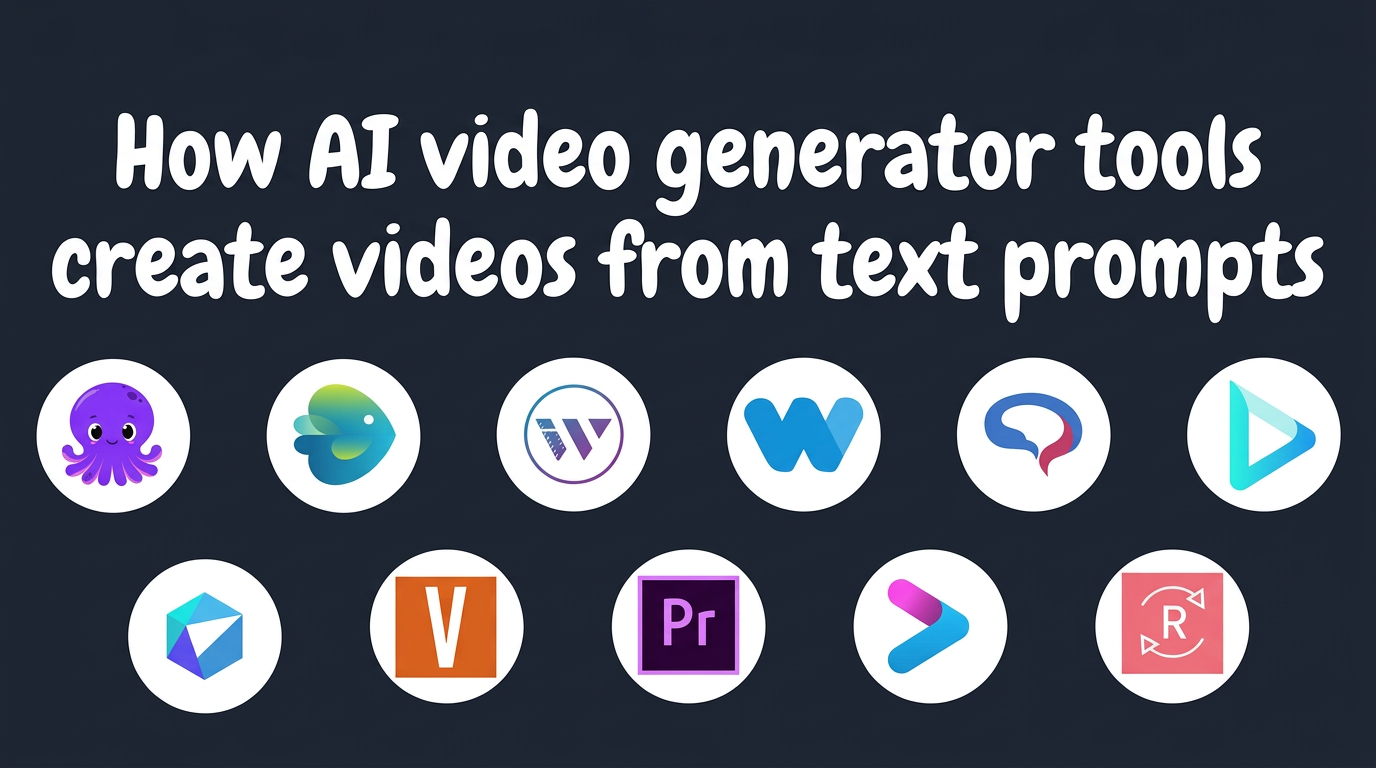 How AI video generator tools create videos from text prompts How AI video generator tools create videos from text prompts