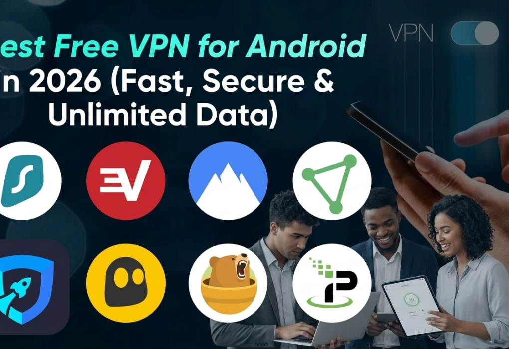 Best Free VPN for Android in 2026 (Fast, Secure & Unlimited Data)