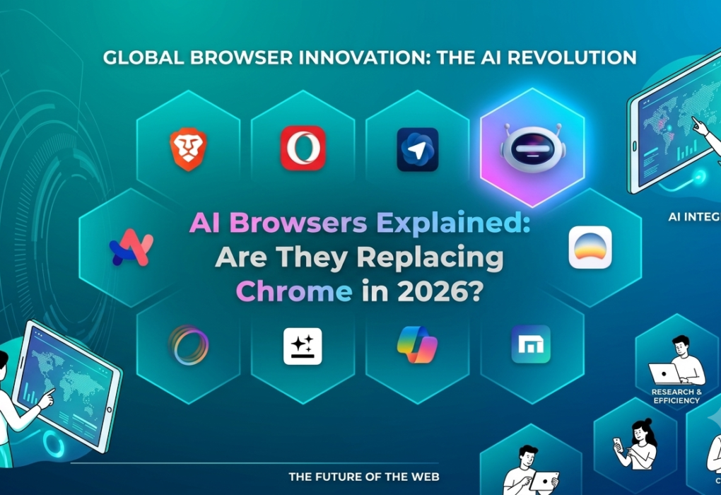 AI Browsers Explained Are They Replacing Chrome in 2026 comparison between AI browser and Google Chrome