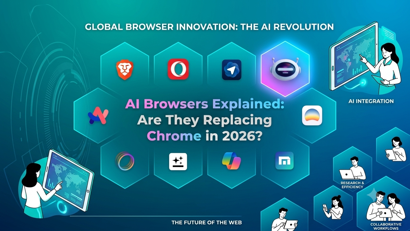 AI Browsers Explained Are They Replacing Chrome in 2026 comparison between AI browser and Google Chrome